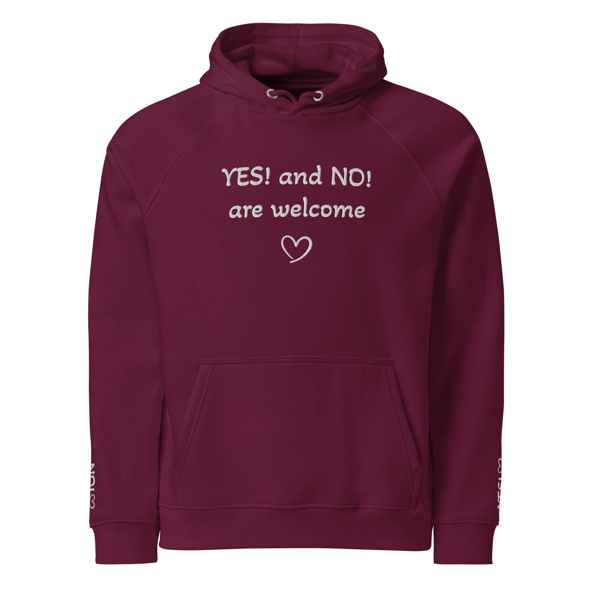 Hoodie YES! and NO! are welcome Photo 1