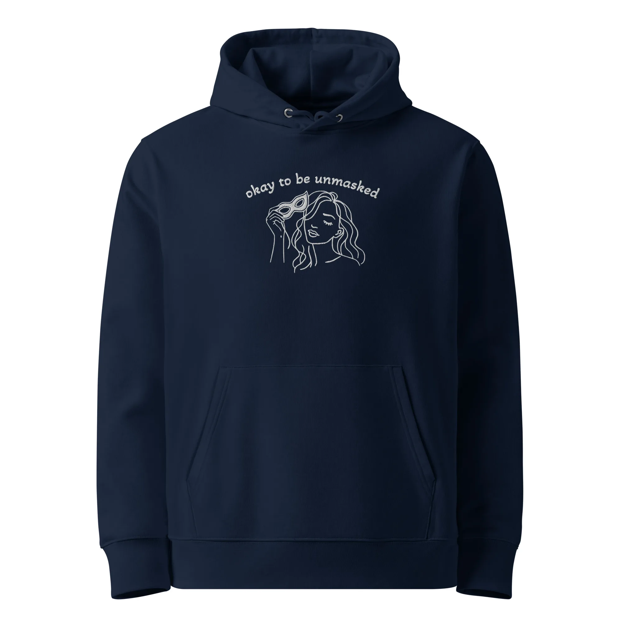 Hoodie okay to be unmasked in French Navy